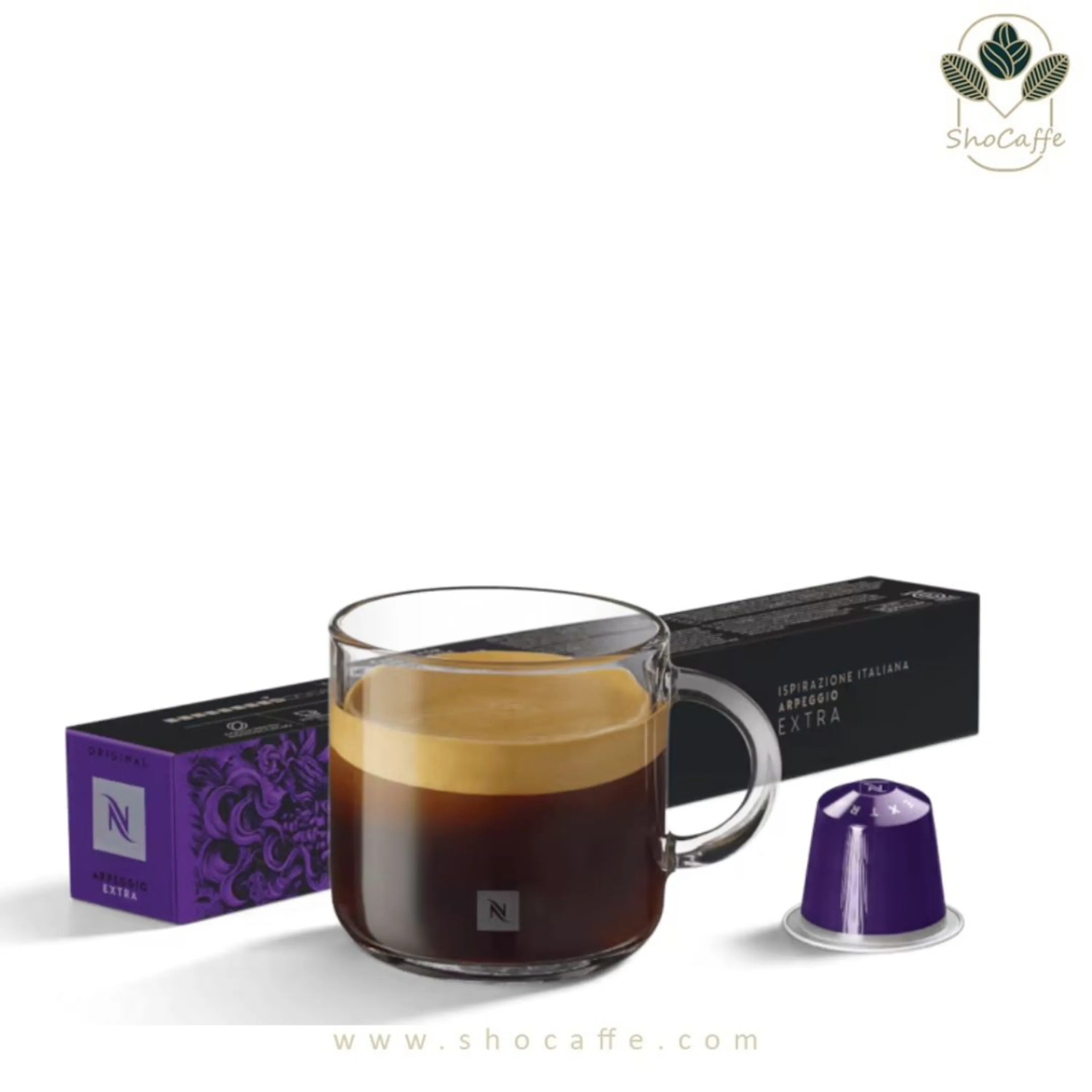 کپسول قهوه نسپرسو اورجینال مدل آرپجیو اکسترا Limited Arpeggio Extra